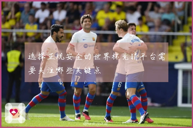 选择正规安全的世界杯竞猜平台需要关注哪些关键点