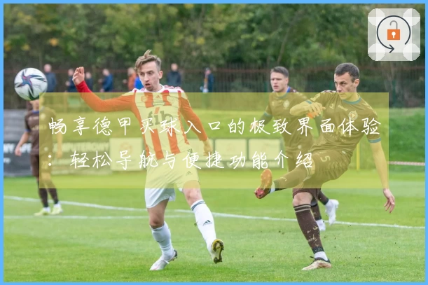 畅享德甲买球入口的极致界面体验：轻松导航与便捷功能介绍