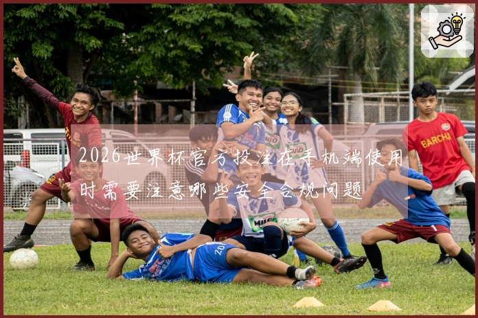 2026世界杯官方投注在手机端使用时需要注意哪些安全合规问题