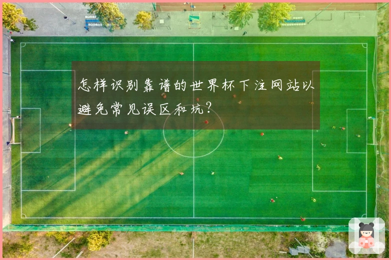 怎样识别靠谱的世界杯下注网站以避免常见误区和坑？
